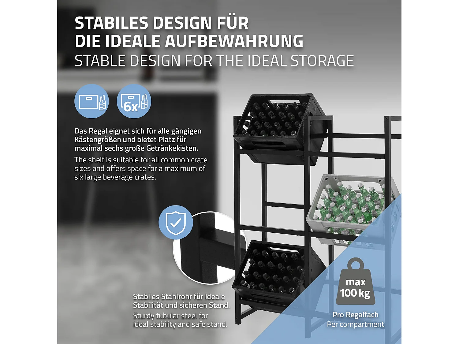 Botellero 6 cajas botellero botellero botellero botellero acero