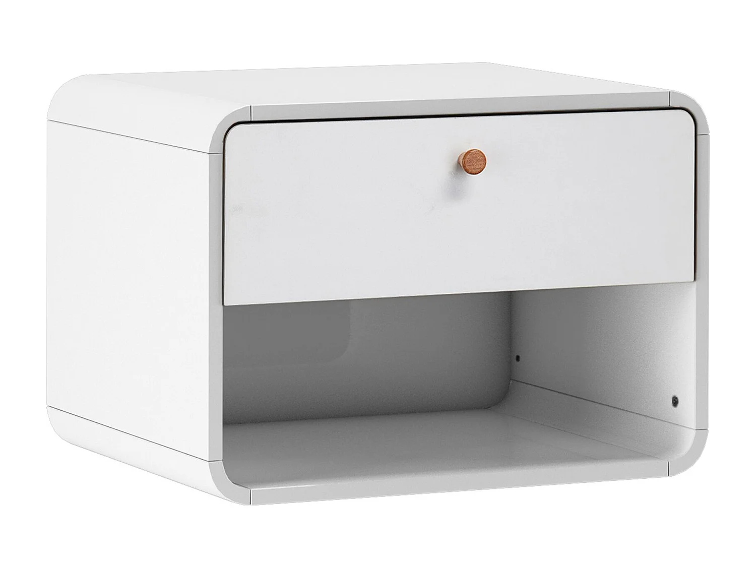 Cassie Hang Nachtkastje WitWit