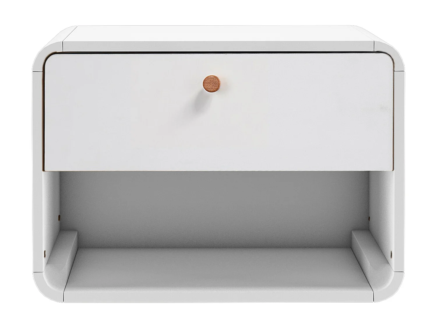 Cassie Hang Nachtkastje WitWit