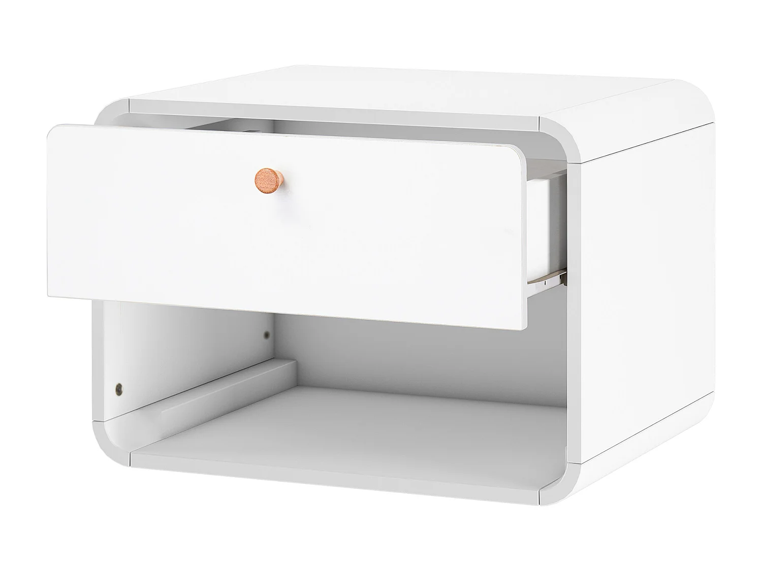 Cassie Hang Nachtkastje WitWit