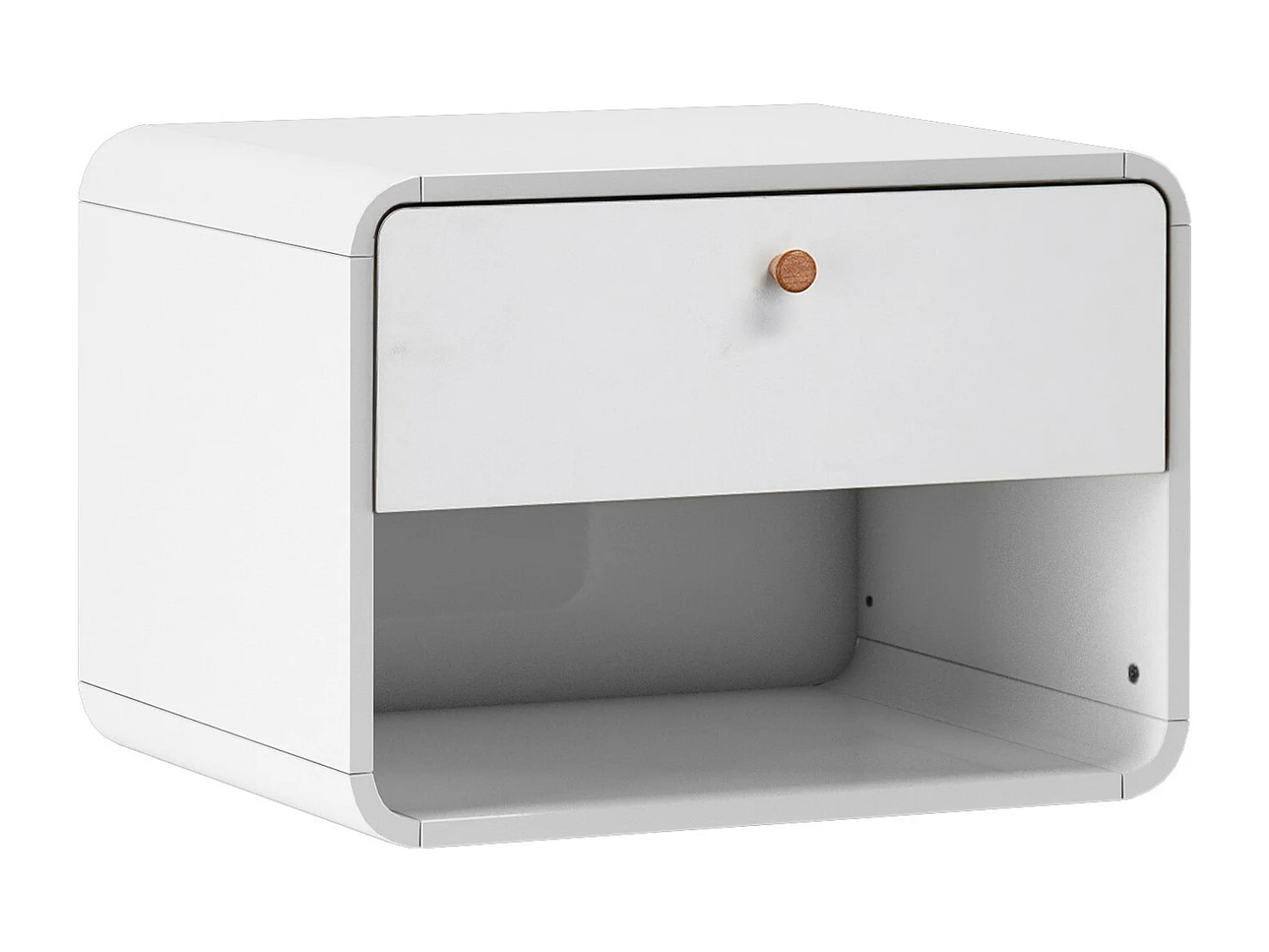 Cassie Hang Nachtkastje WitWit