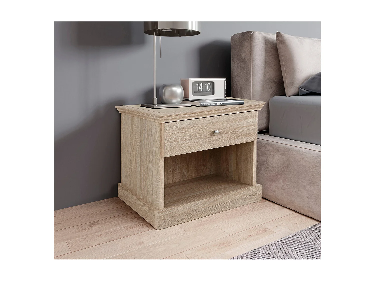 Binz Nachtkastje Eiken 1 Deur