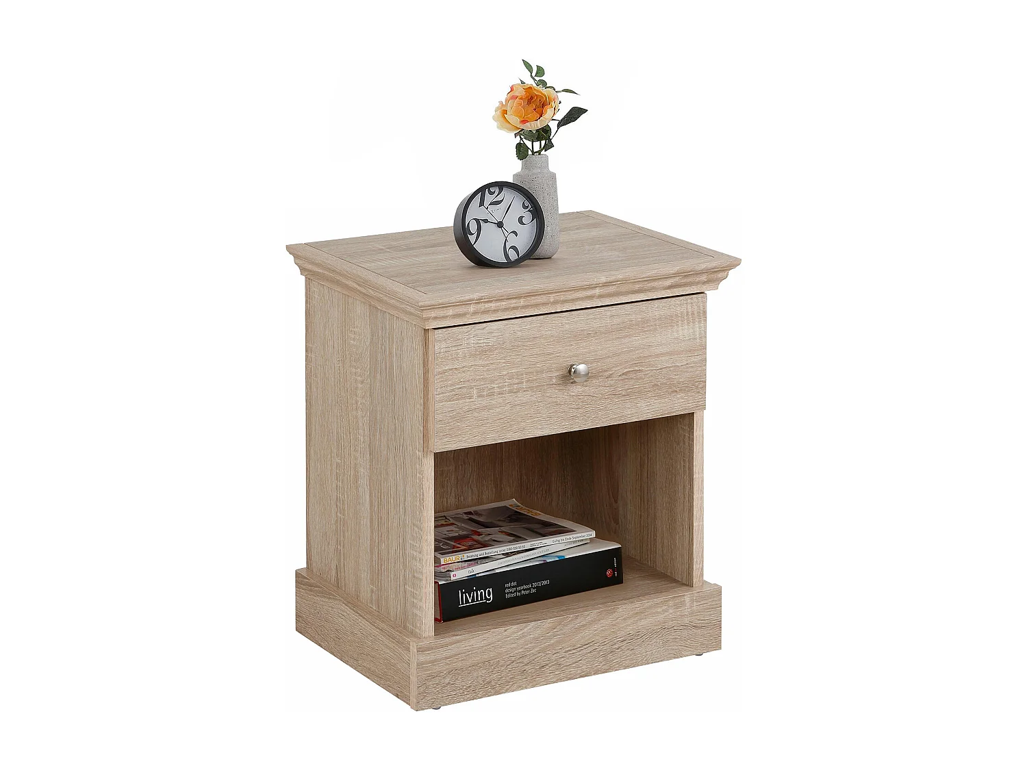 Binz Nachtkastje Eiken 1 Deur