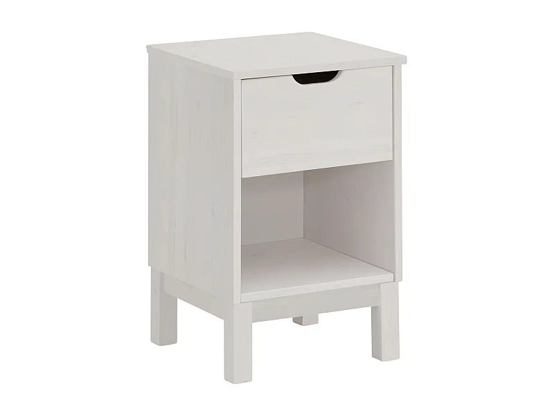 Post|Nako 1 Tiroir Blanc