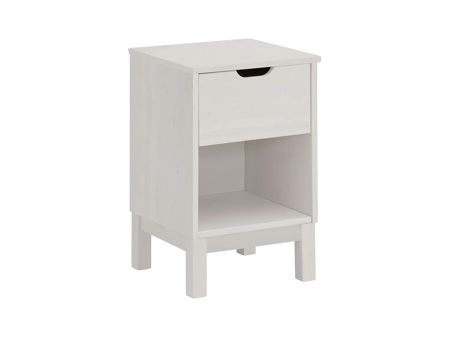 Post|Nako 1 Tiroir Blanc