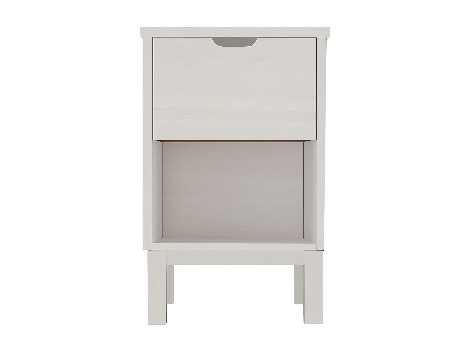 Post|Nako 1 Tiroir Blanc