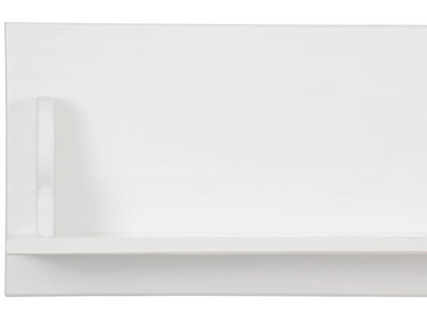 Juego de 2 estantes de pared en pino blanco