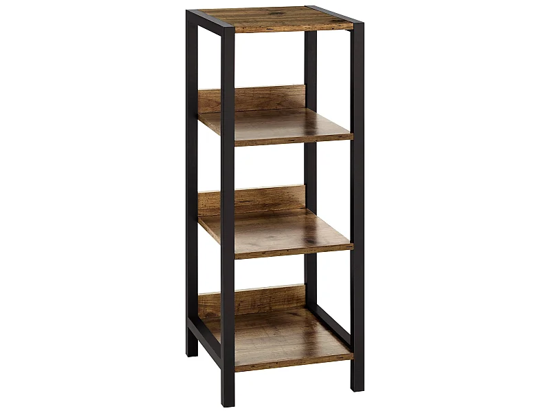 Mensola a 3 vani in agglomerato rovere parcific