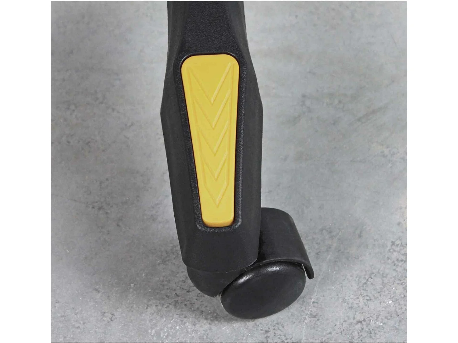 WeHome - Poltrona gamer reclinável com apoio para pés amarelo e preto