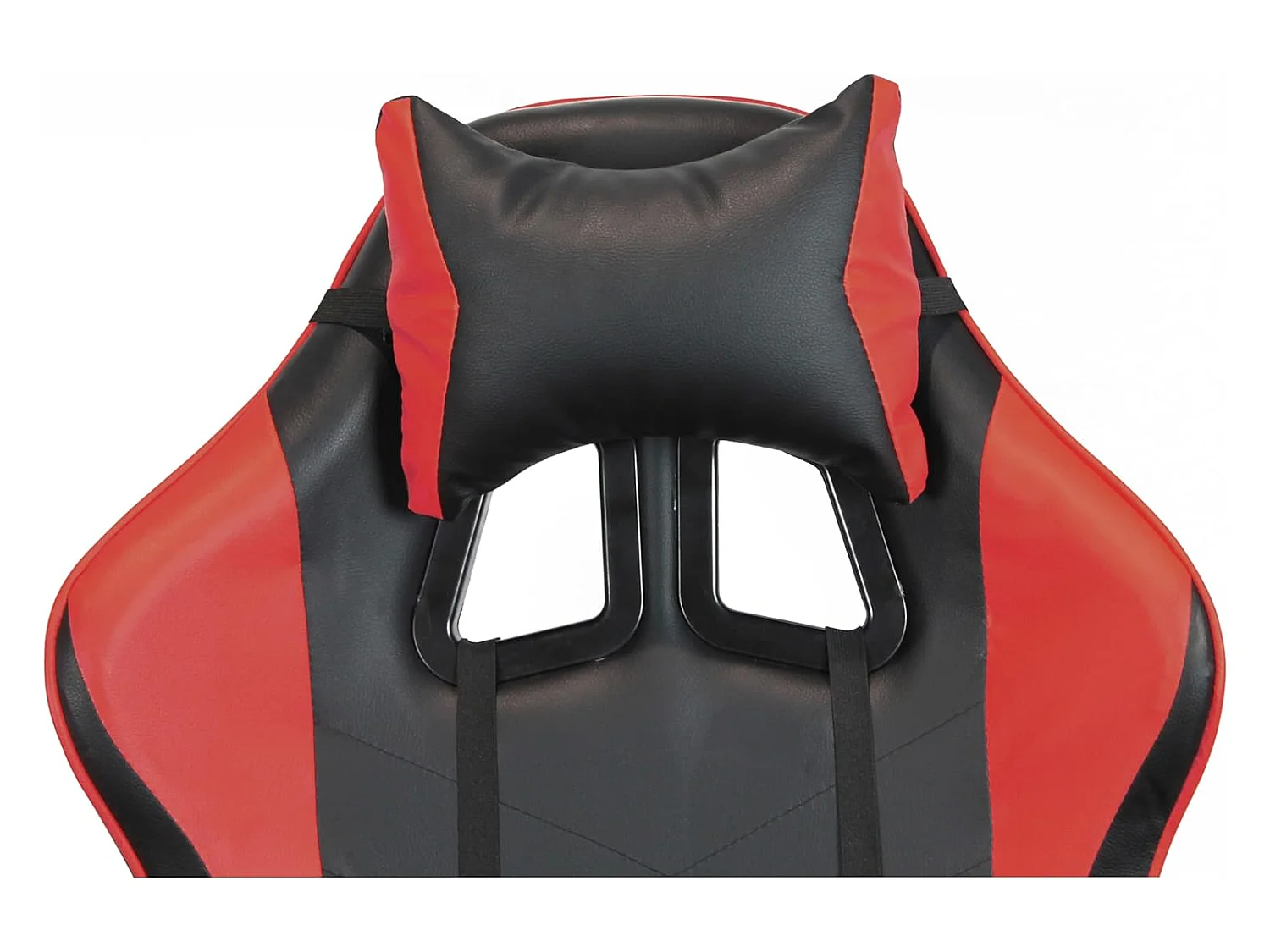 We Home - Ergonomische rood-zwarte gamingstoel met verstelbare rugleuning