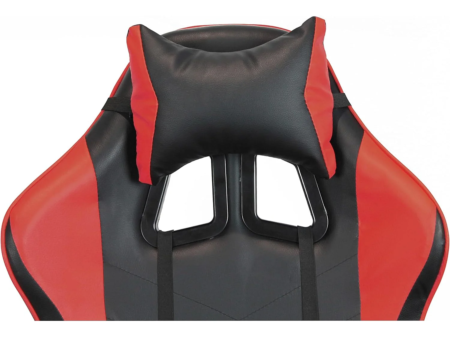 We Home - Chaise gamer ergonomique rouge et noire avec dossier inclinable