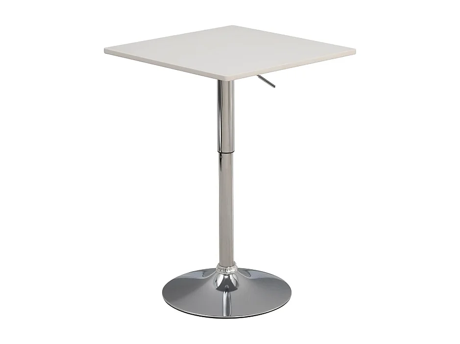 Mesa de bar, mesa de centro alta, mesa de centro ajustável em altura para sala, mesa quadrada ou redonda