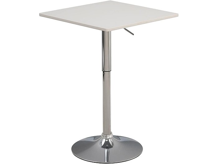 WeHome - Table de Bar, Table Basse Haute, Table Basse de Salon Réglable