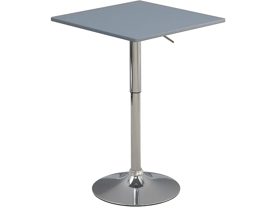 Mesa de bar, Mesa de centro alta, Mesa de centro ajustável em altura para sala, Mesa quadrada ou redonda
