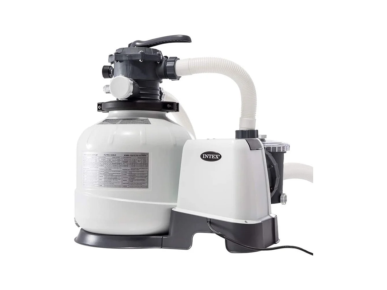 Pompe de filtration à sable pour piscines 10500 l/h Intex 26648