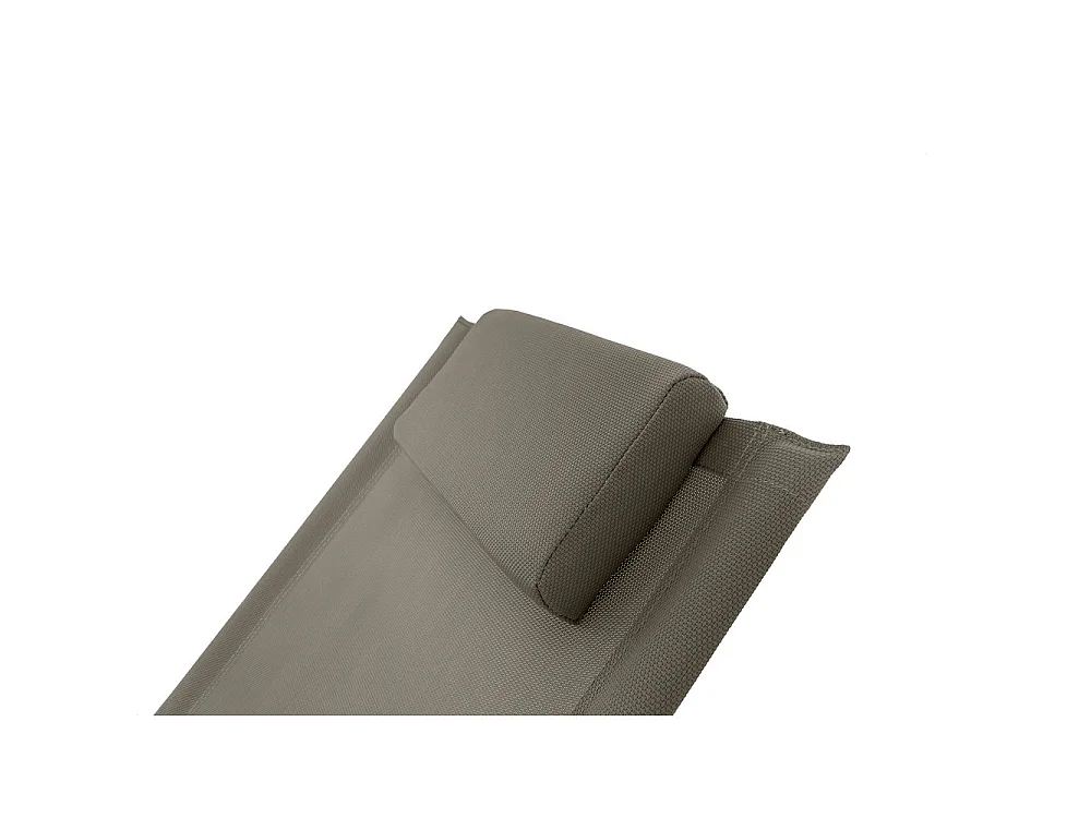 Estosa – Ecrufarbener elliptischer Schaukelstuhl für den Außenbereich