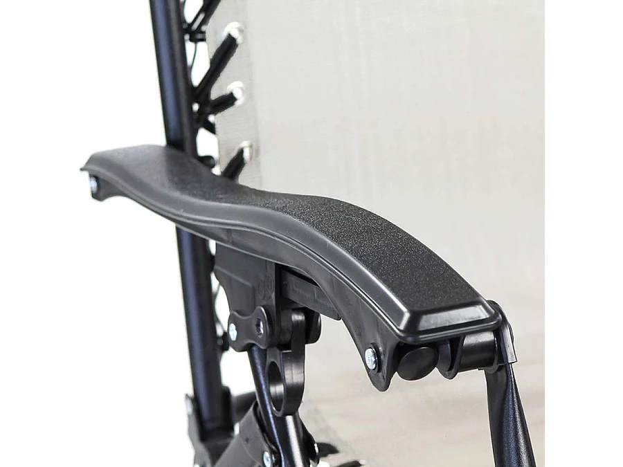 Estosa - Transat de jardin apesanteur Lucy crème