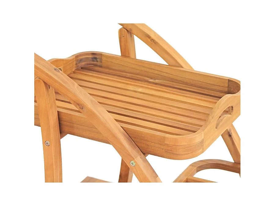 Estosa - Houten tuinwagen met Tristan dienblad