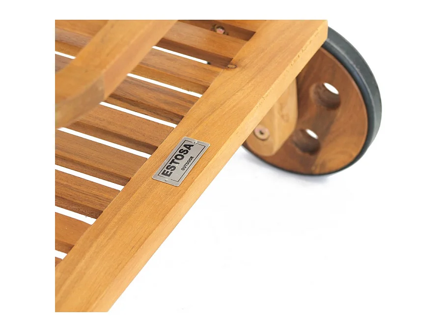 Estosa - Houten tuinwagen met Tristan dienblad