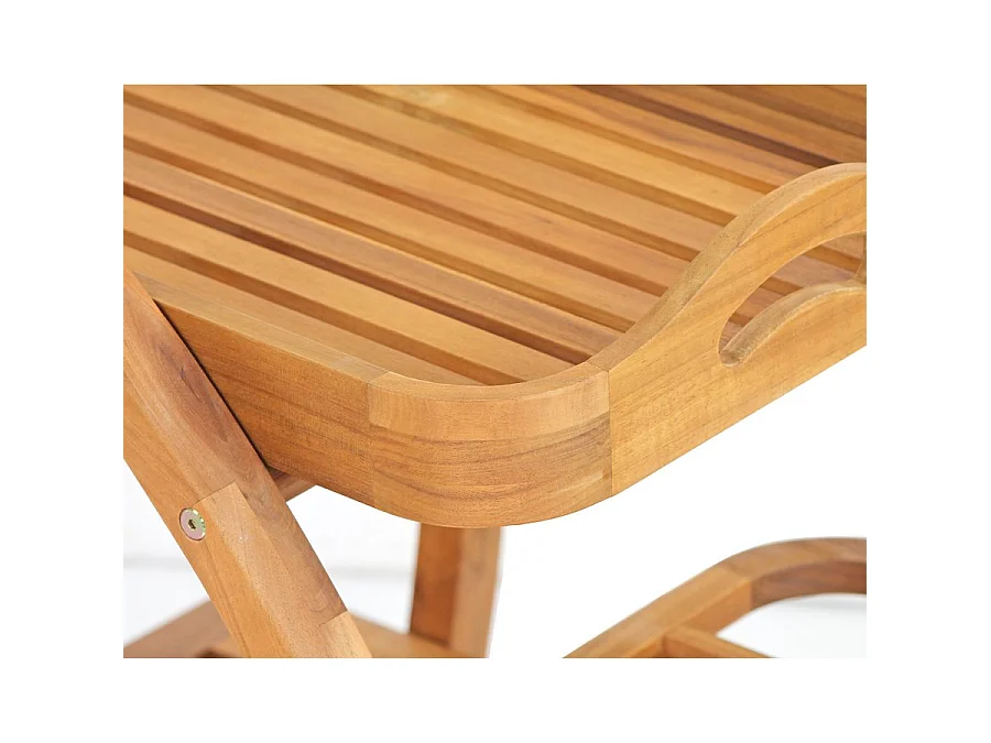 Estosa - Houten tuinwagen met Tristan dienblad