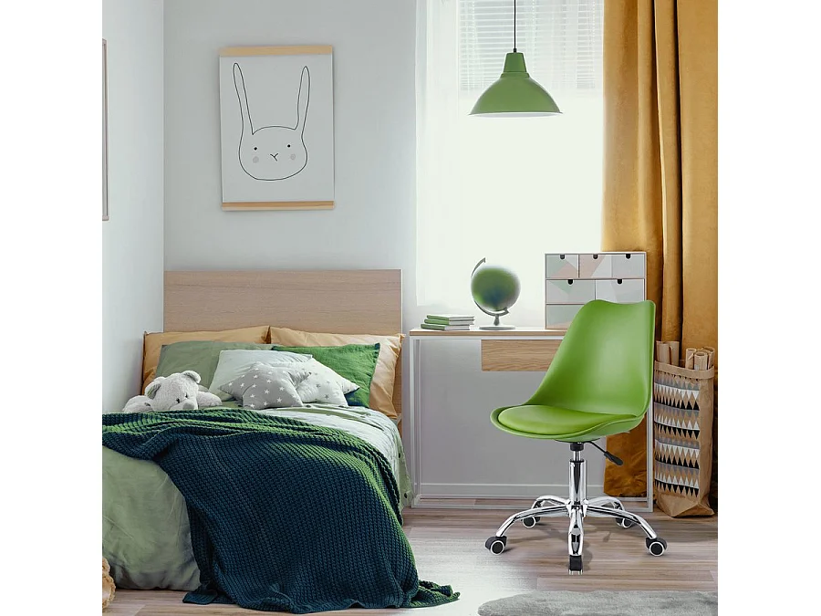 We Home - Chaise de bureau design moderne verte - Mai