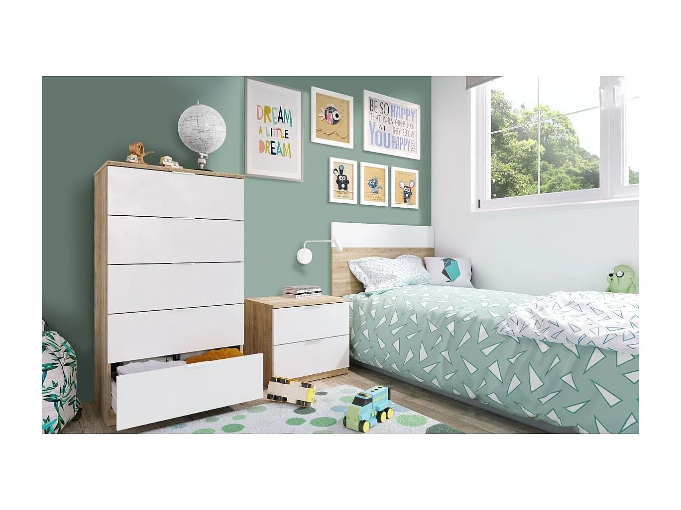 We Home - Cassettiera 5 cassetti da camera da letto