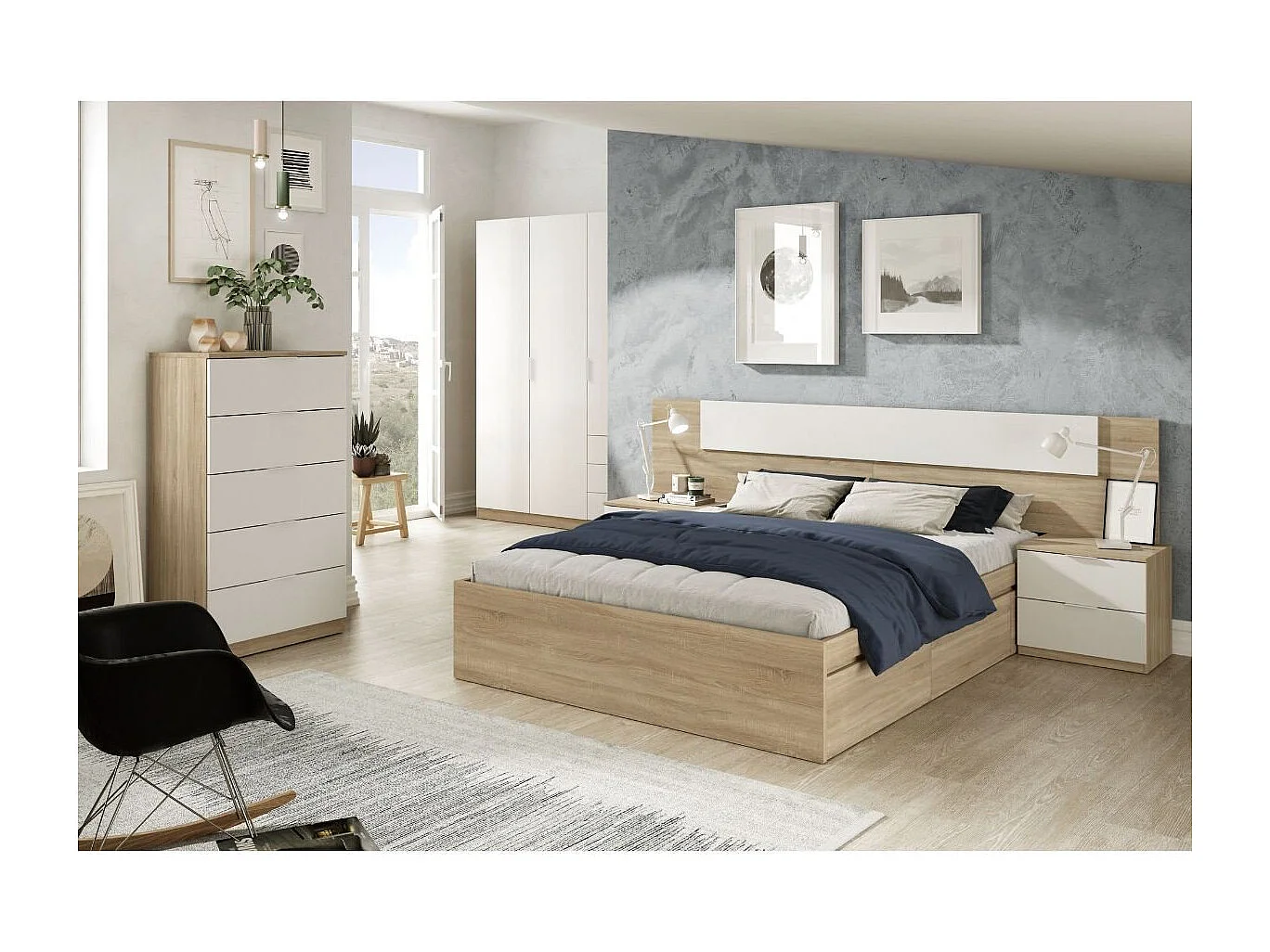 We Home - Cassettiera 5 cassetti da camera da letto