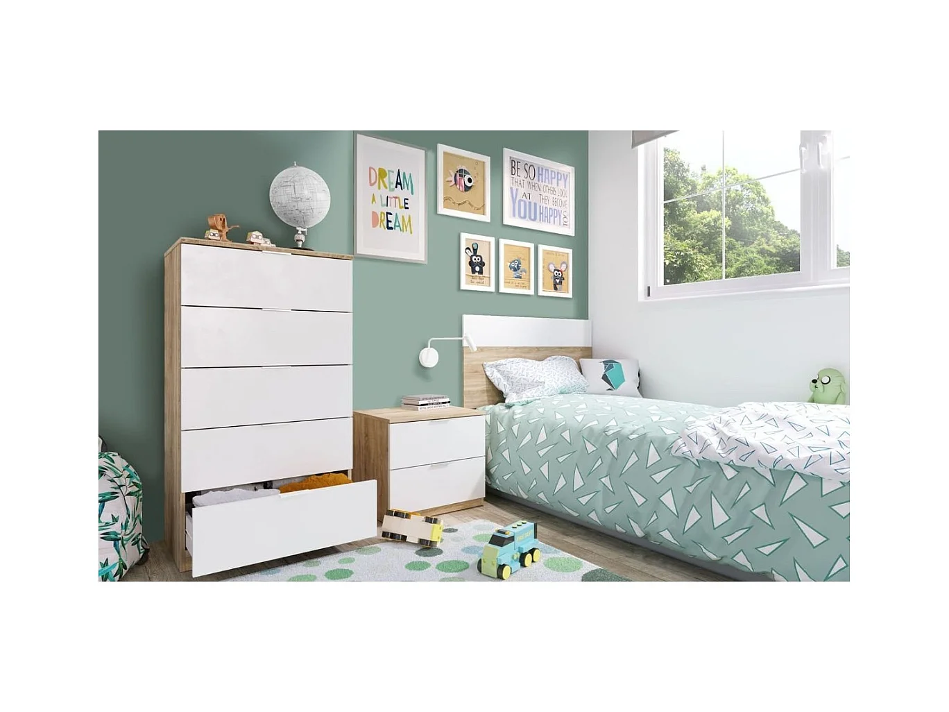 We Home – Schlafzimmerkommode mit 5 Schubladen