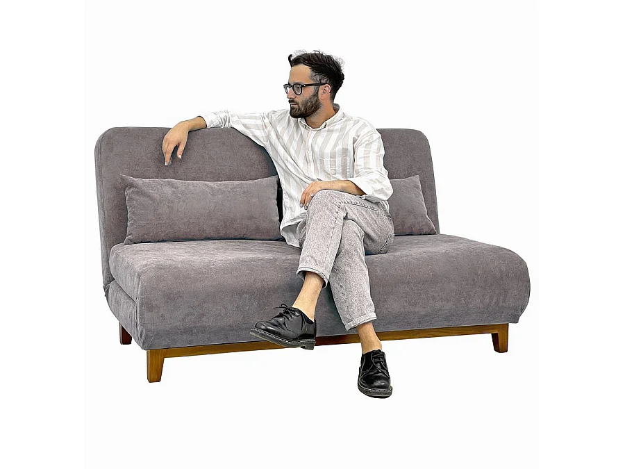 We Home - Canapé design convertible facile à ouvrir en lit modèle Basil