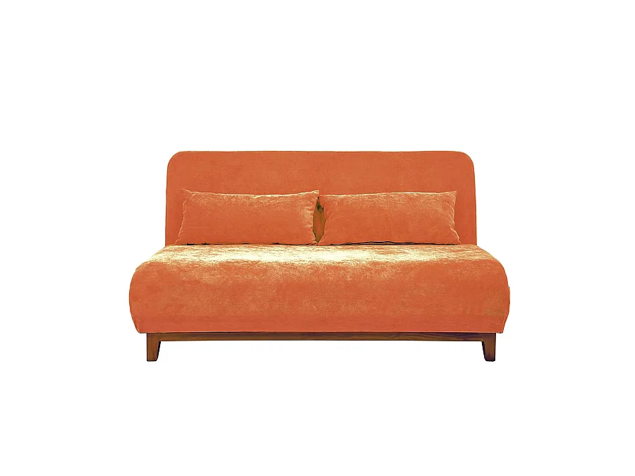 We Home - Canapé convertible deux places convertible orange Basil
