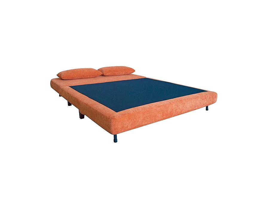 We Home - Canapé convertible deux places convertible orange Basil