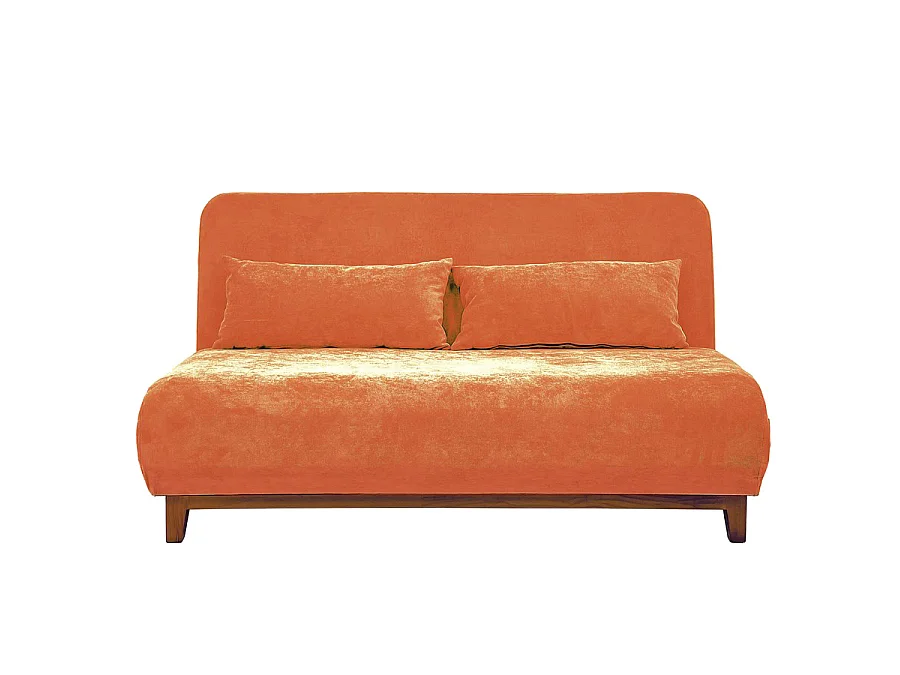 We Home - Canapé convertible deux places convertible orange Basil