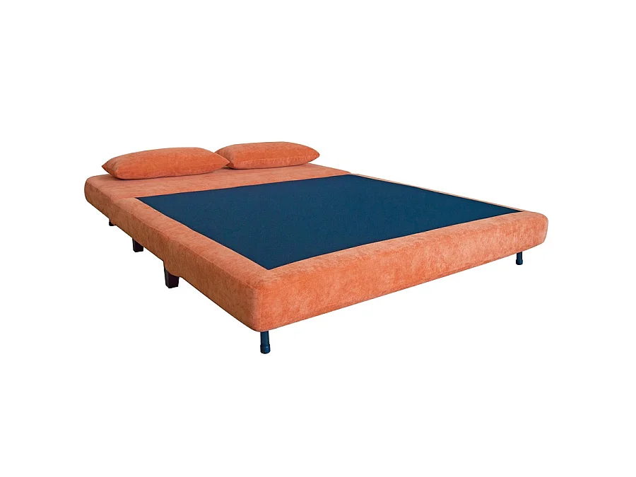 We Home - Canapé convertible deux places convertible orange Basil