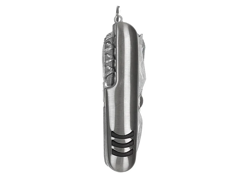 Couteau Multifonction - JE CHERCHE UNE IDEE - 11 en 1 - Acier Inoxydable - Argent