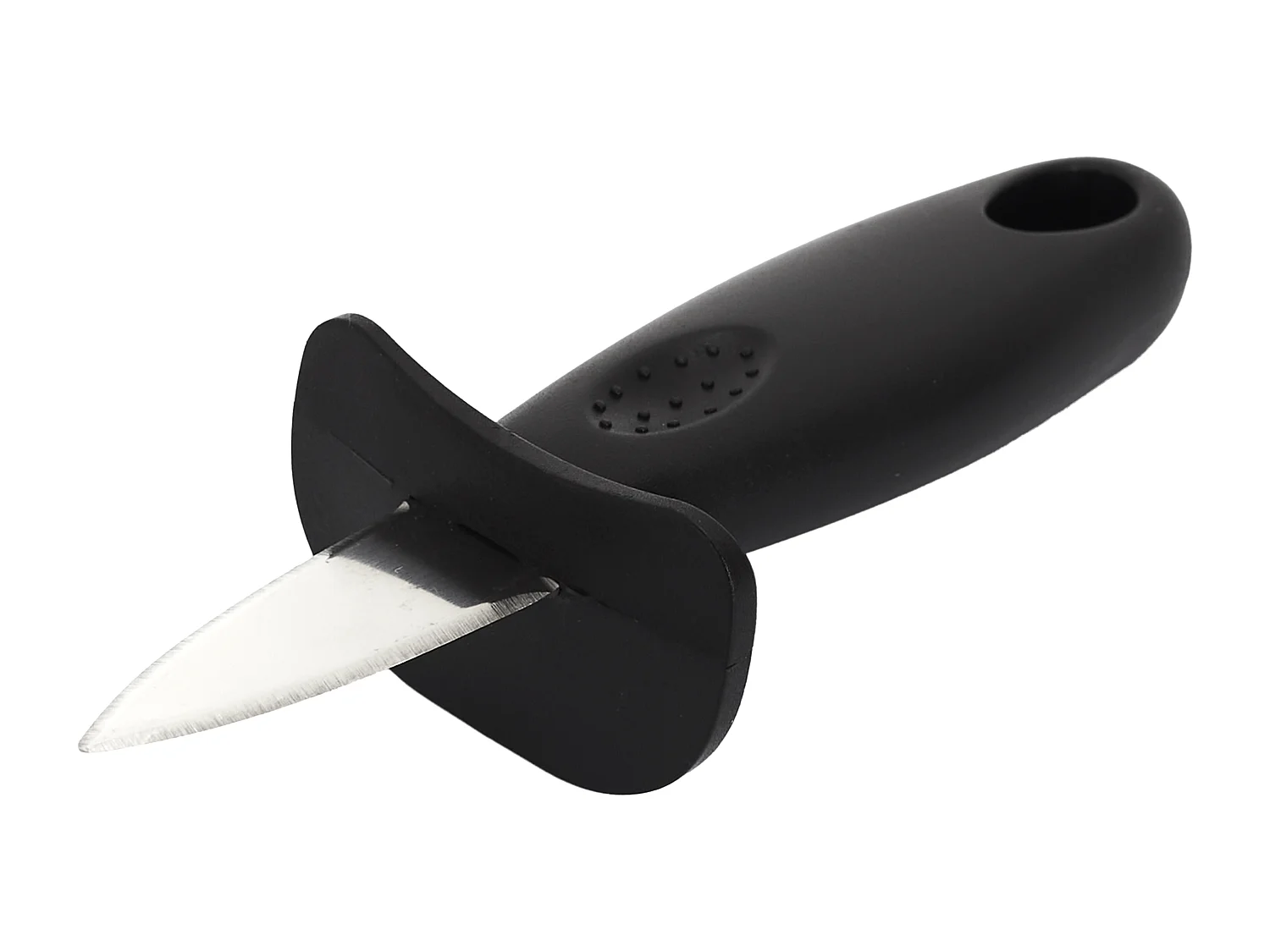 Couteau A Huitres Avec Support Silicone Bleu, Blanc