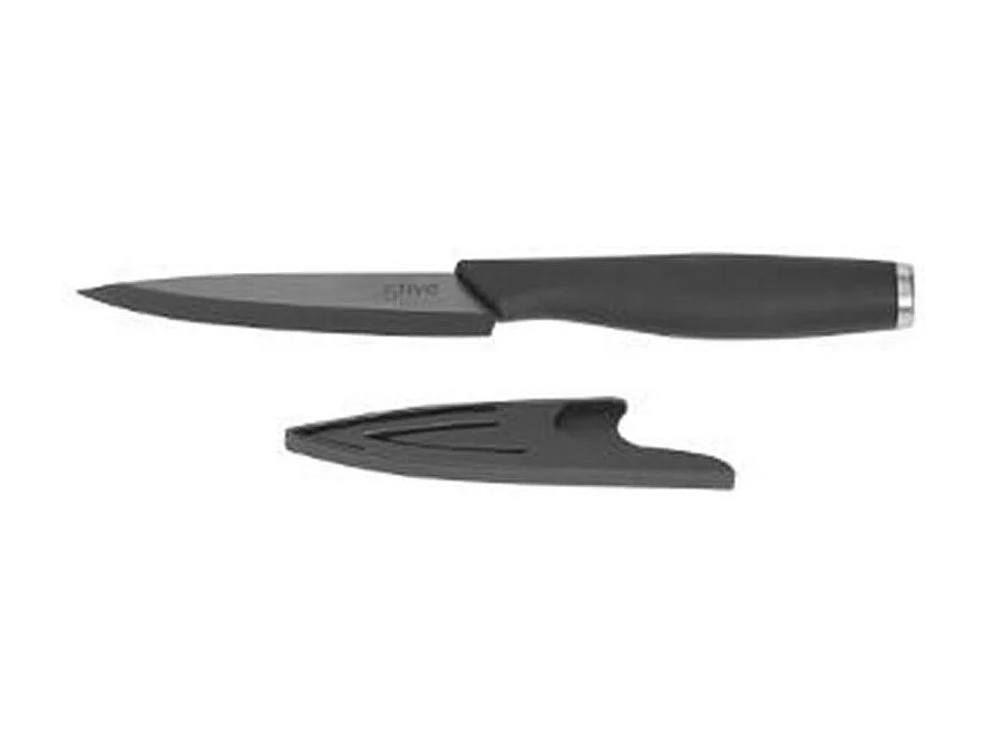 Couteau d'Office & Cache Lame "Cera" 20cm Noir