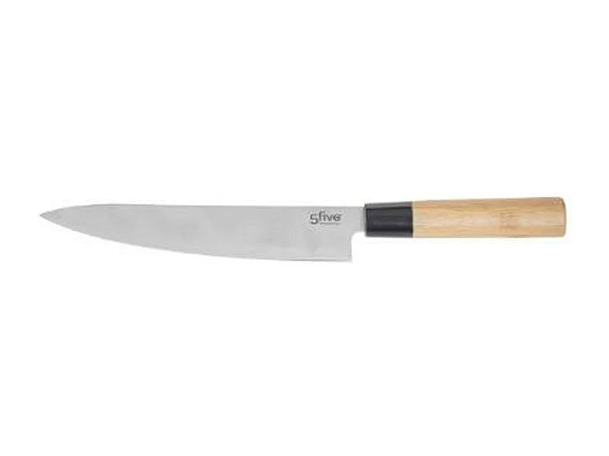Couteau Chef en Bambou "Java" 34cm Naturel