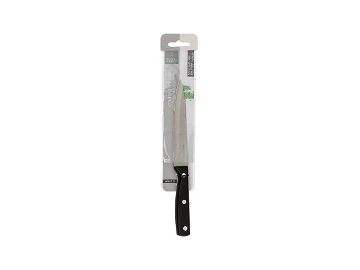 Couteau Utilitaire Inox "Dice" 22cm Noir