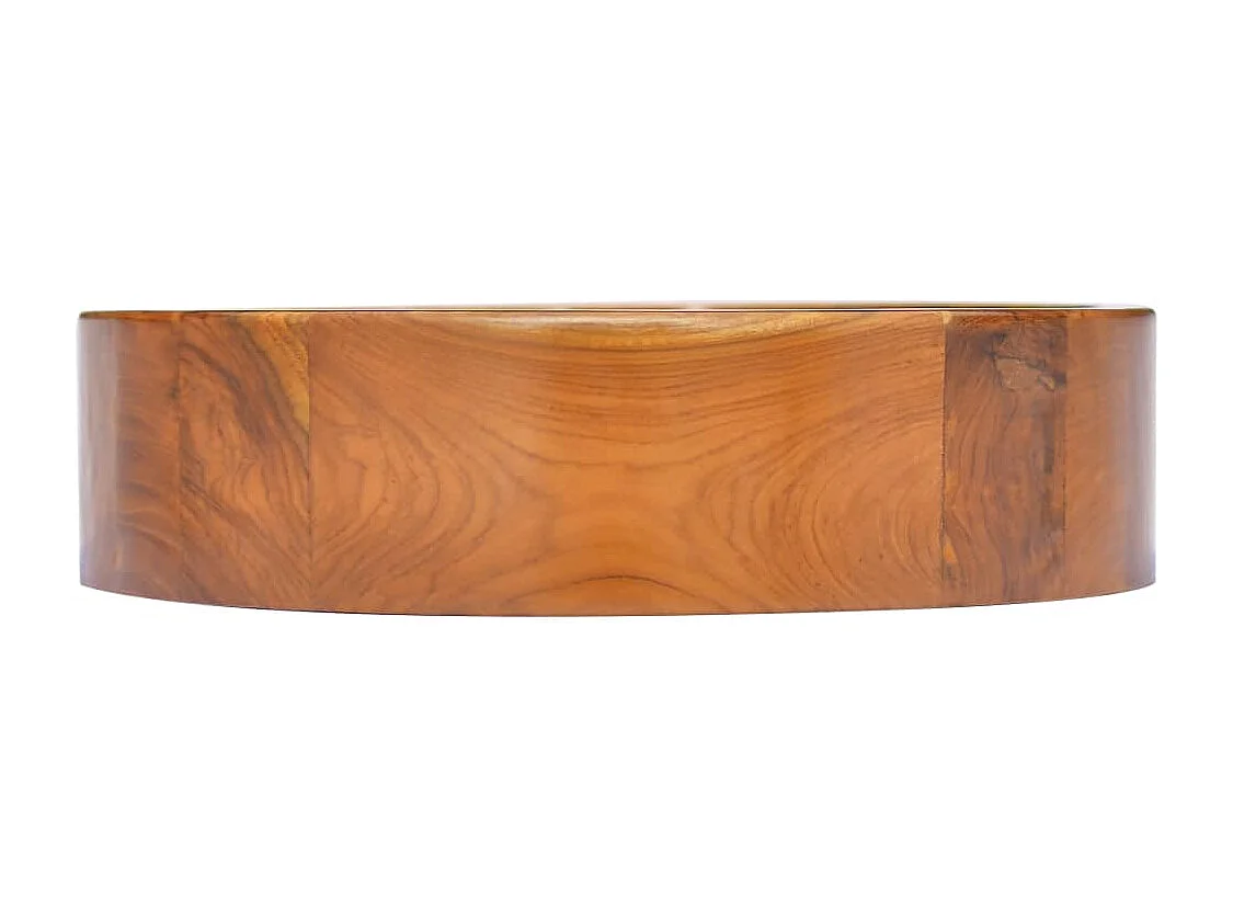 Lavabo de salle d'eau bois marron 40 x 40 x 10 cm 02_0002869