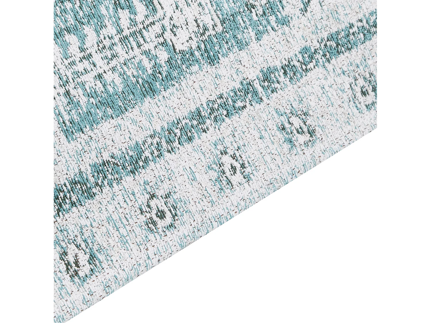 Vloerkleed katoen mintgroen 200 x 300 cm FULLA