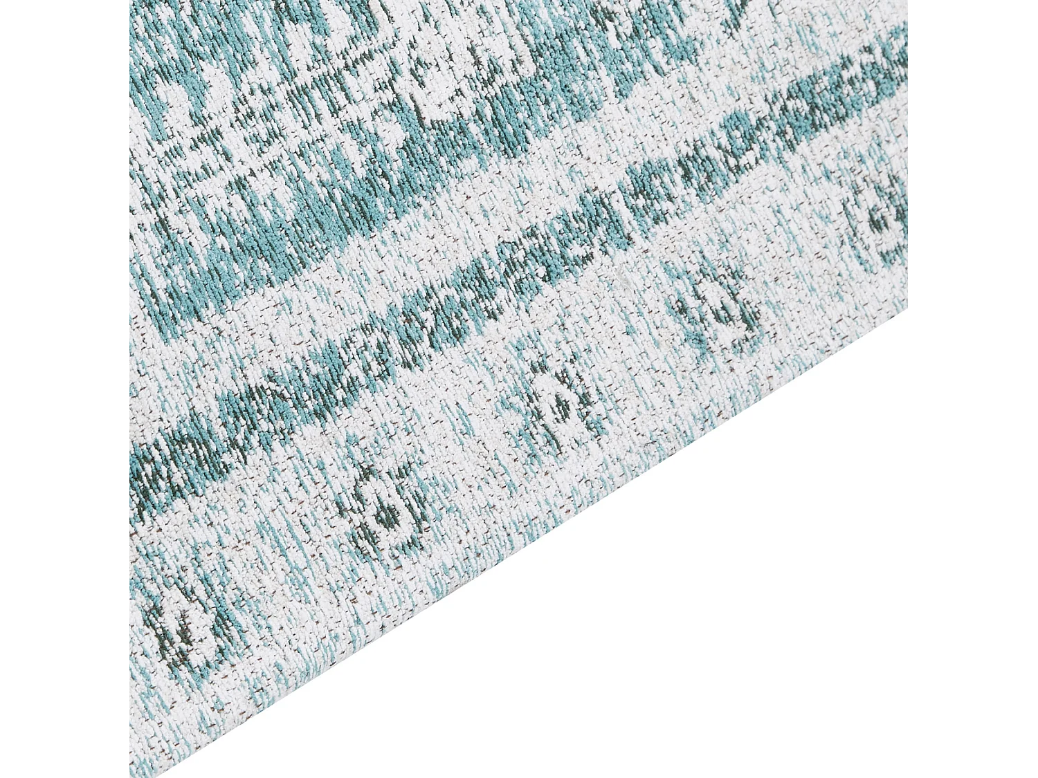 Vloerkleed katoen mintgroen 80 x 150 cm FULLA