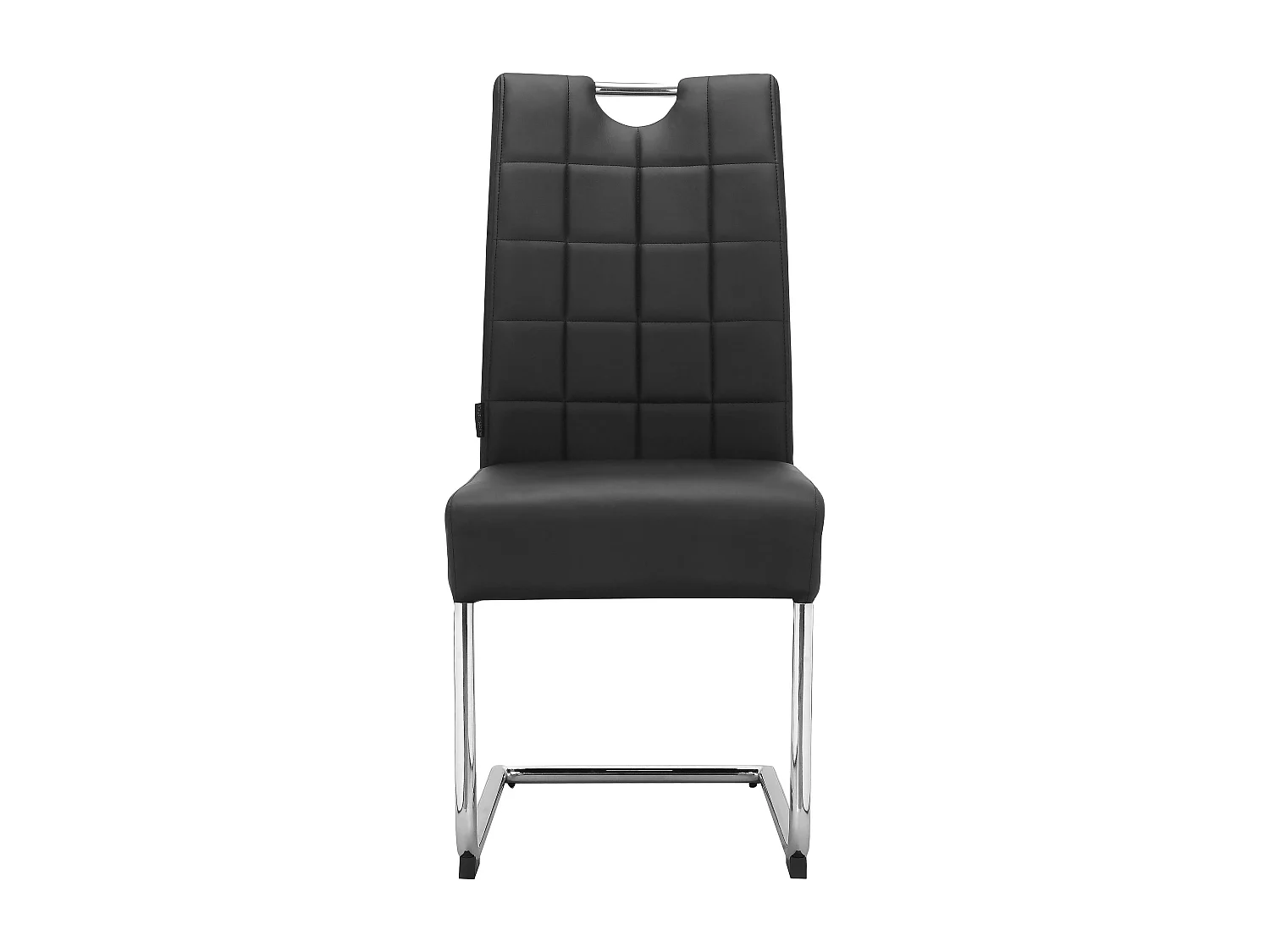 Osaka | Chaise de salle à manger 2 Pack Noir