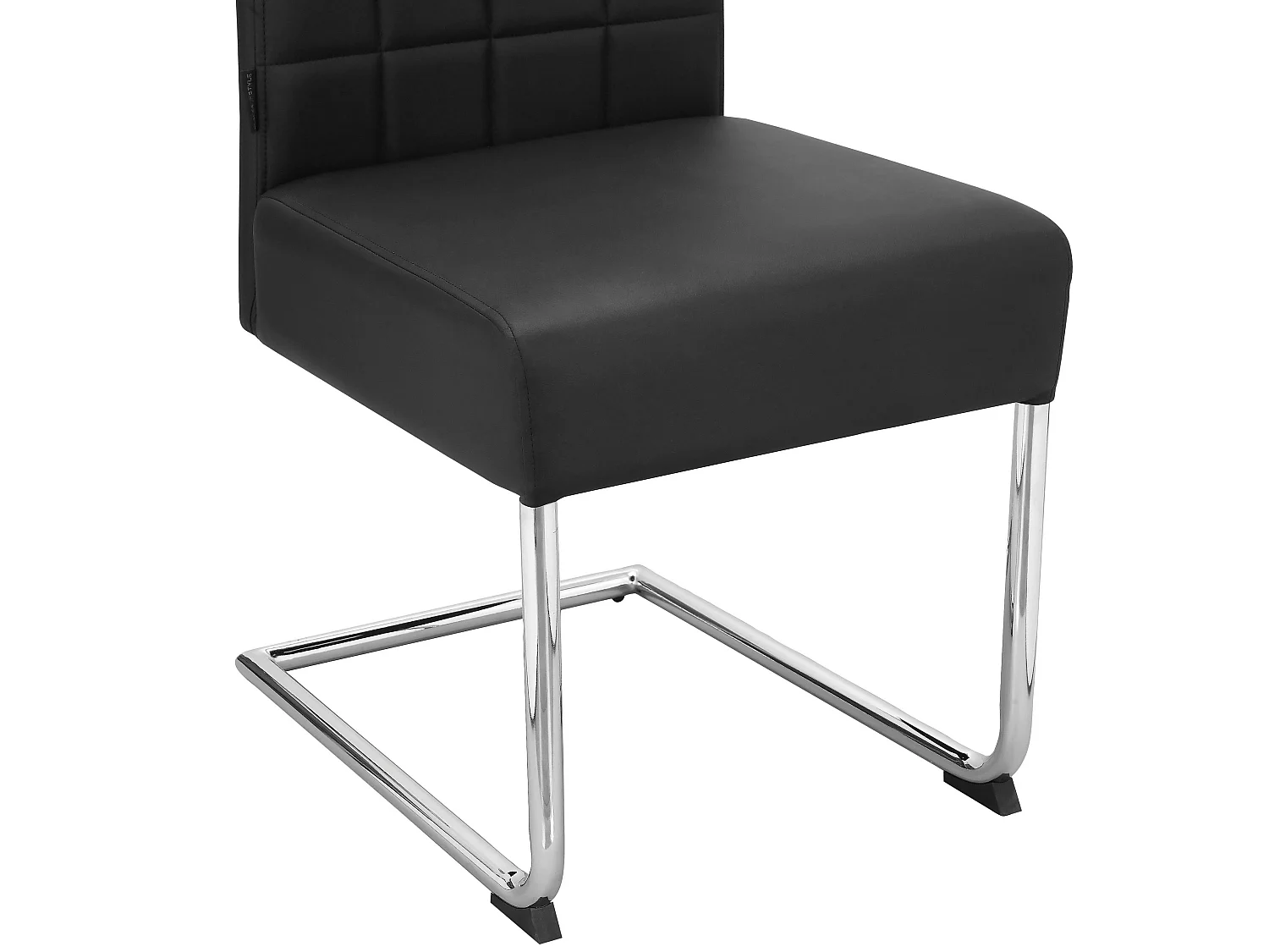 Osaka | Chaise de salle à manger 2 Pack Noir