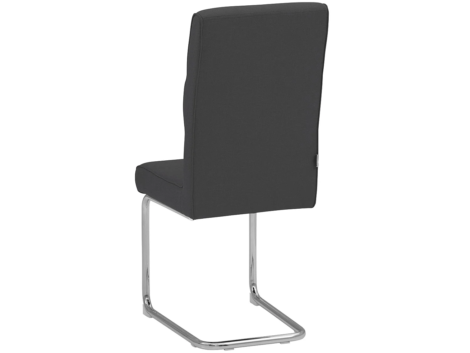 Juego de 2 sillas de comedor Carola antracita