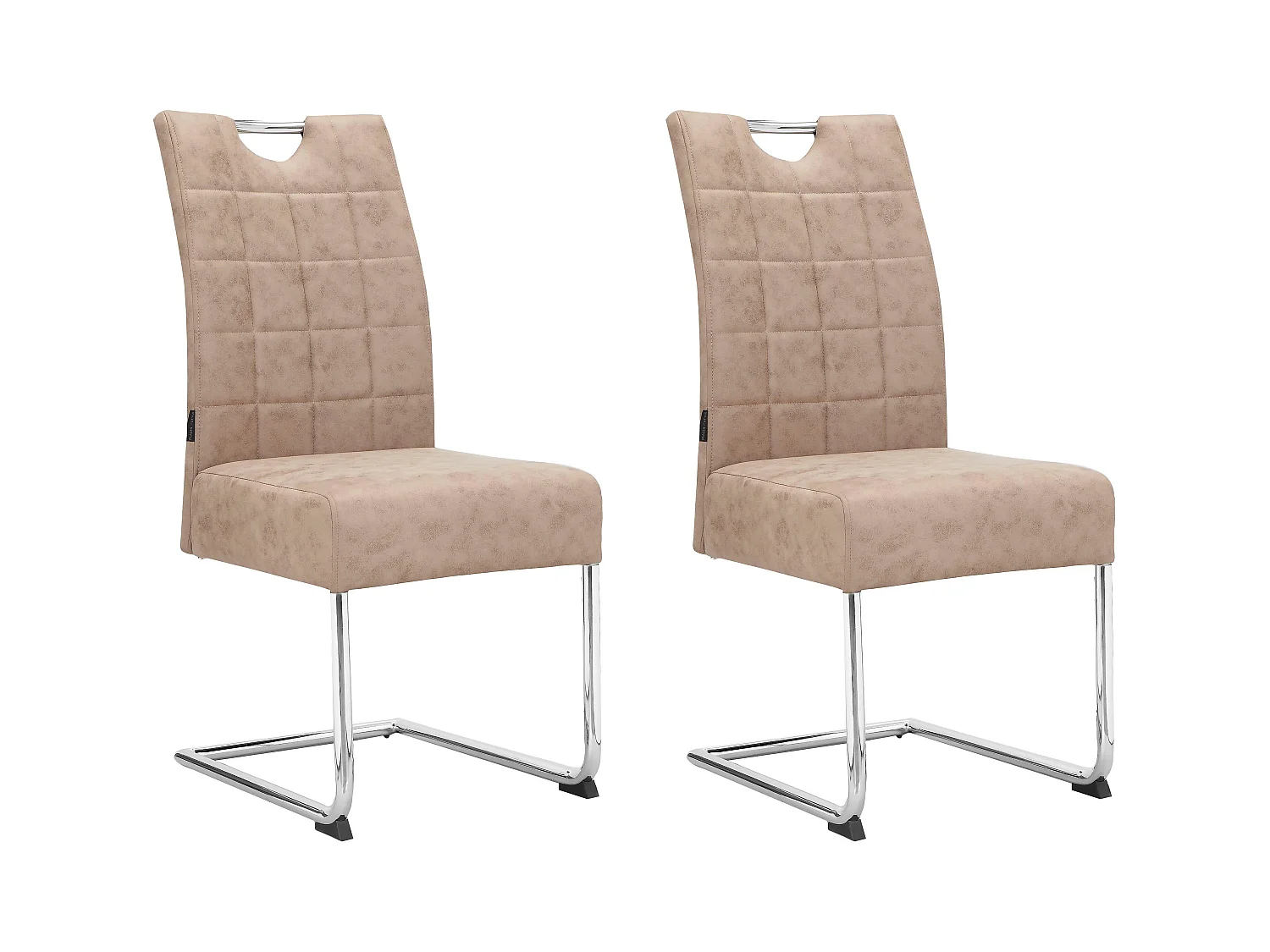 Osaka | Chaise de salle à manger 2 Pack Beige