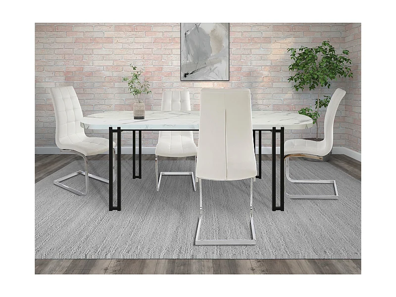 Lola | Cadeira 2 Pack Branco