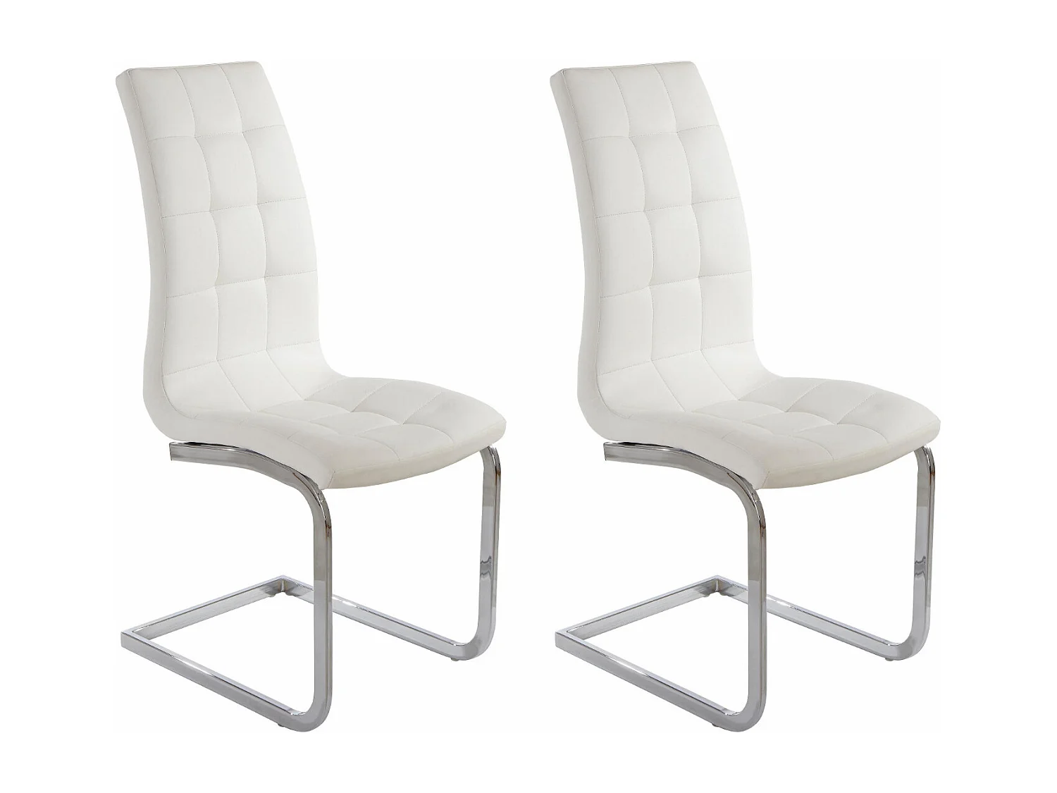 Lola|Chaise 2 PK Blanc