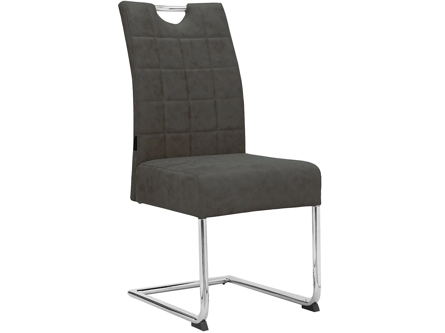 Osaka | Chaise de salle à manger 2 Pack Anthracite