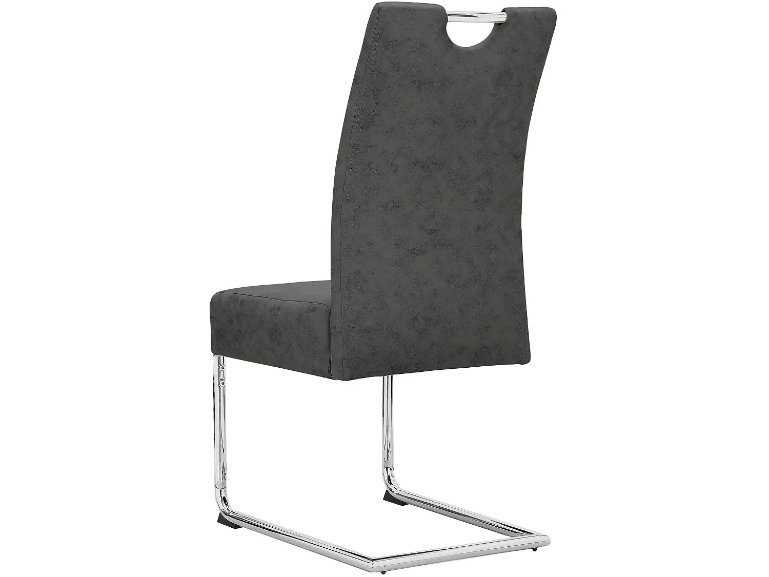 Osaka | Chaise de salle à manger 2 Pack Anthracite