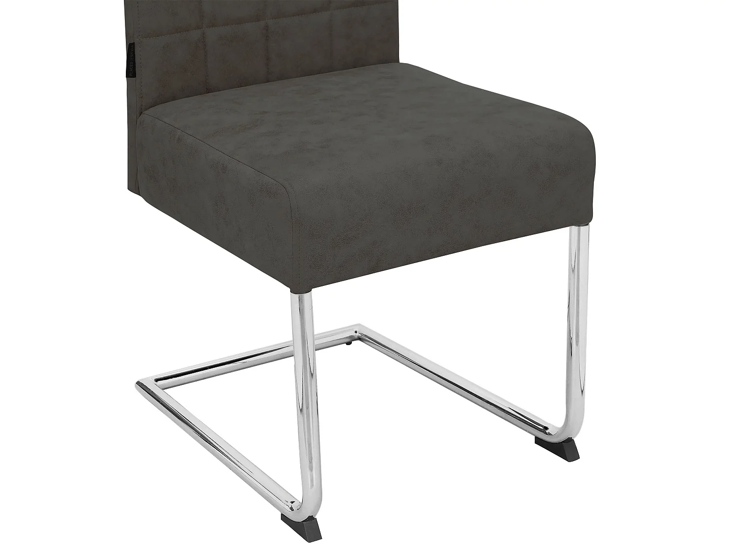 Osaka | Chaise de salle à manger 2 Pack Anthracite